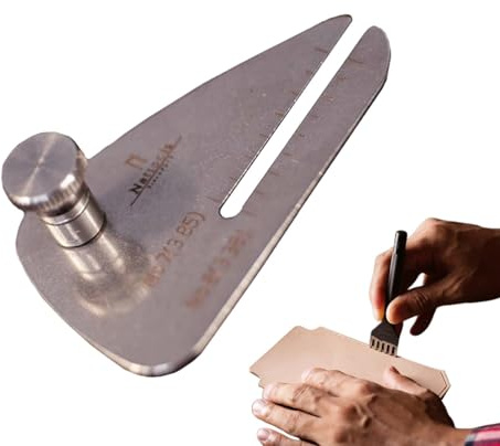 Aiuto Per Cucire Cuoio, Aiuto Per Cucire Cuoio, Strumento Di Aiuto Per Cucire Cuoio, Trazione Ausiliare Per Scalpello Da Cucire E Perforazione In Pelle Per La T
