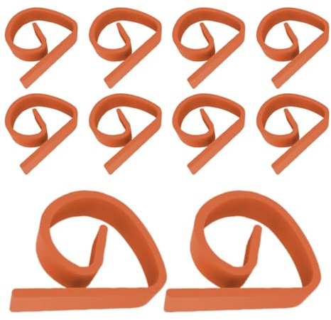 Set aus Stoffklammern für Tische, bunt, Anti-Slip-BH, tragbare Tischhalterungen, kompakte Picknickbefestigungen, leichte Schlösser für Abendessen, Sicherheits-Set