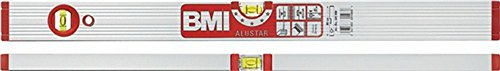 BMI 691180M Wasserwaage Alustar, Länge 180 cm, eloxiert, mit Magnet