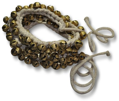Kathak Ghungroo Pair, (100+100) Bells Tied with Cotton Cord
