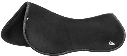 Acavallo Memory Foam Half Pad, Größe:M, Farbe:schwarz