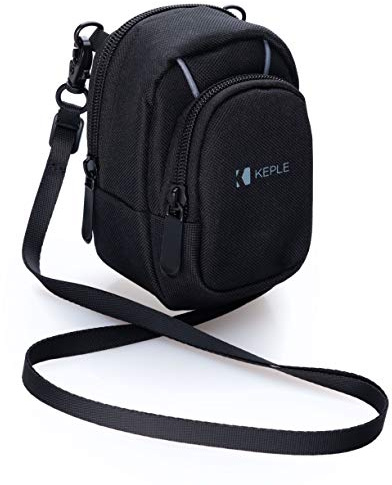 Keple Petit Sac pour Appareil Photo Bandoulière Sac pour Appareil Photo Appareils Photo compacts compatibles avec Nikon Coolpix W100 W150 W300 S32 S33 S2600 S2900 S3000 S3100 S3500 S3600 S3700 S6150