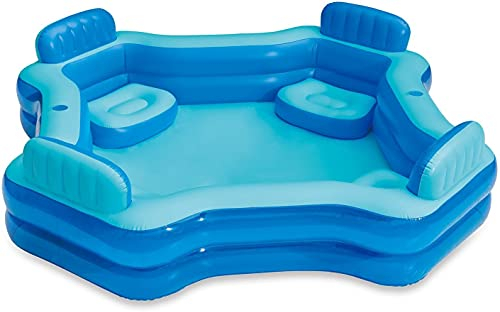 Summer Waves Piscine familiale Jumbo Deluxe Comfort 267 x 267 x 66 cm