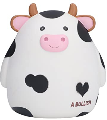 Kinder Sparschwein, Süßes Kalb Sparschwein Kuh Cartoon Design Bank Werbung Desktop Dekoration für Jungen Mädchen Kinder