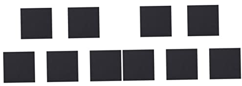 TEHAUX 2 Sätze 150 X 150 X 5 Mm Pads Resonanz-fußmatten Neopren-material Für Schalldämmung in 5 Stück * 2