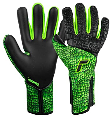 Reusch Venomous X TW-Handschuhe schwarzgruen, 9 Unisex
