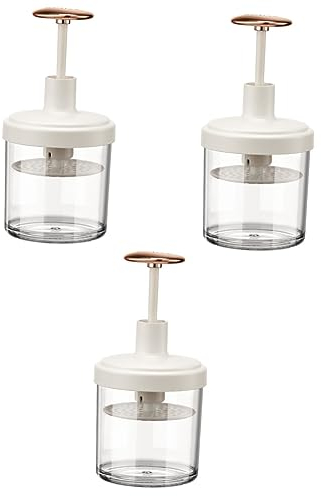 Beaupretty 3pcs Facial Cleansing Foamer Manual Bubble Maker for Washroom Simple Foaming Cup Creamy Lather for Shower Mousse and Face Wash Routine