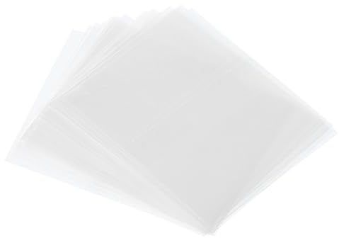 PATIKIL 45x40mm PVC Perforierte Schrumpfbänder, 500 Stück Schrumpffolie für Flaschen, Gläser, Dosen und Dosen passend für Kappe mit einem Durchmesser von 0,87 bis 1,06, Transparent