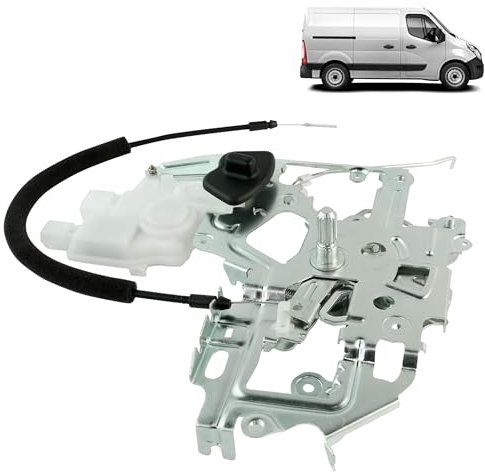 Serrure de porte arrière compatible pour Master 3, Movano B, Nissan NV400 (à partir de 2010) fermeture centralisée. PORTE ARRIÈRE BATTANTE | 906123257R 8200766888