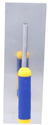 Culnflun Paleta desnatada para enyesado, suelos de baldosas, lechada, flotador, herramienta para azulejos, cómoda, antiadherente, acero inoxidable, 240 mm (300mm)