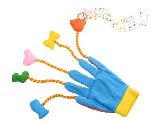 Katzenhandschuhe, Katzen Teaserhandschuhe -Katzenkatzen Katzen, Katzen Gefüllte Tiere, Katzenspielzeug 5 -Finger -Handschuhe, Interaktive Katzenspielzeug, Katzenhandschuhe Katzenhandschuhe Katzenhands