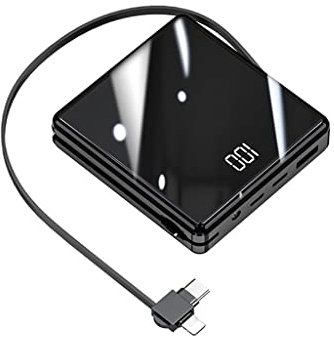 Power bank solare da 100.000 mAh, caricabatterie solare wireless con 5 uscite e 4 ingressi, power bank per esterni con torce a LED, caricabatterie portatile per smartphone e tablet.