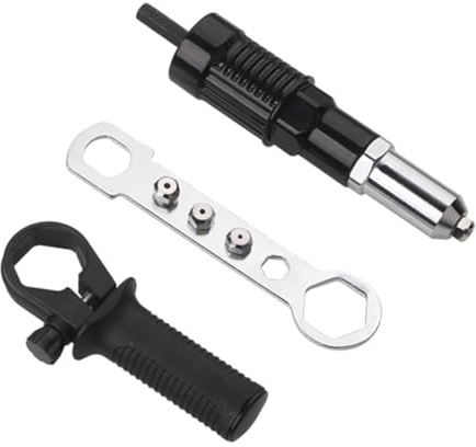 LOLIPPYY Adaptador Para Remachadora Eléctrica Conector De Remache Eléctrico Junta De Conversión Para Máquina De Remachar Liberación Rápida Y Montaje Fácil Para Uso Profesional