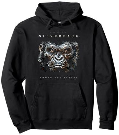 96.4% Silverback Gym apparel, body building, Strongman, Amou Pullover Hoodie