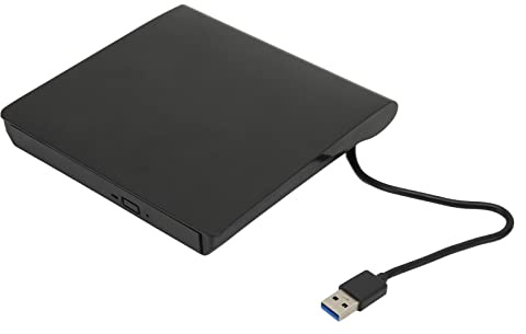 Plyisty Externes DVD-Laufwerksgehäuse, USB 3.0 Slim ODD-Gehäuse für 12,7 Mm Optisches Laufwerk mit Plug-and-Play, für OS Laptop Desktop