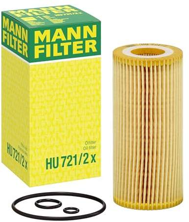 MANN-FILTER, HU 721/2 x Ölfilter | Für PKW, Hohe Filtrationsleistung, Optimaler Motorschutz, Hochwertige Dichtung, Echte OE-Technologie