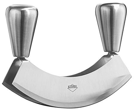 Kuchenprofi MEZZALUNA DOPPIA INOX 18/10
