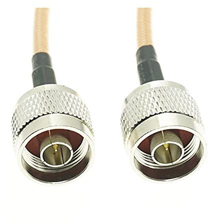 WORSHIP N-Type Spina Maschio a Maschio N Jumper Treccia RG142 RG142 M17/60 Coassiale RF.Cavo (Color : 3M-10FT)