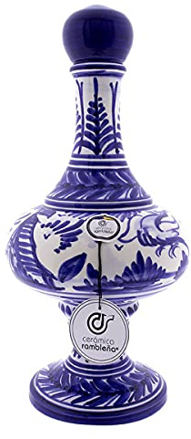 CERÁMICA RAMBLEÑA | Remate de Columna | Remate Decorativo | Terminación cerámica Decorativa Columna | Modelo 03 | 20x20x46 cm