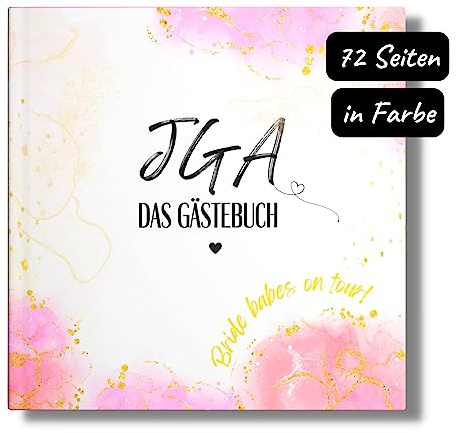 JGA Gästebuch: Bride babes on tour. Ein lustiges JGA Album zum Ausfüllen & Spaß haben. Für den besten Junggesellinnen Abschied.