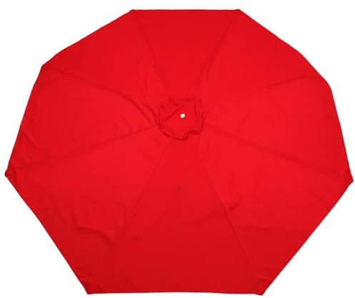 POPETPOP Housse De Parasol De Jardin De Remplacement 1 Pièce Grand Parasol De Jardin Résistant À La Décoloration Et Aux Intempéries