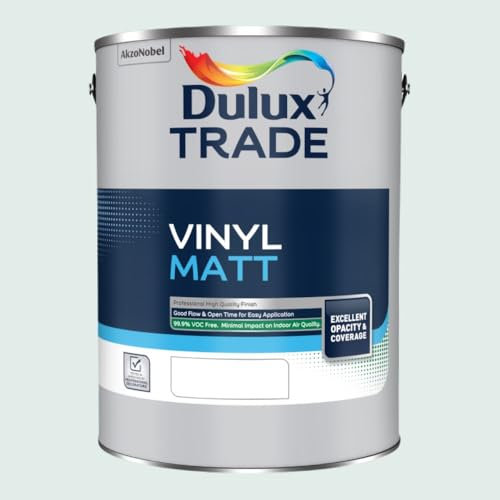 DULUX TRADE VINYL MATT JADE WHITE 5L