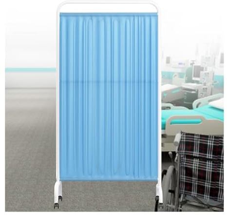 Biombo Médico Plegable For Privacidad De Habitaciones Adultos, 1,8 M Alto, Hospitales, Oficinas Y Salones Belleza(Color-3,1-Panel)