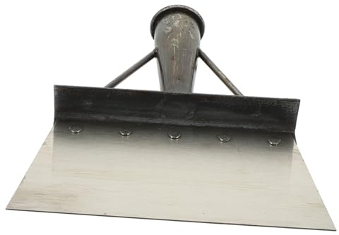 iplusmile Pala Per La Pulizia Multiuso in Metallo Piccola Per Sterco Di Pollame e Letame, Utensile Robusto e Leggero Per La Pulizia Della Fattoria e Dei Recinti