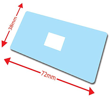 100 Book Colour Coding School Library Book Index Labels 72x38mm Primary Teaching Services (Light Blue)
