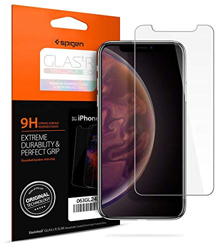 Spigen 063GL24514 screen protector Clear screen protector iPhone XS 1 pc(s)
