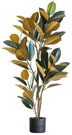 RUTAVM Sztuczne Drzewko Künstlicher Baum im nordischen Stil, Simulationspflanze im Topf, Gummibaum, Bonsai-Innendekoration, Simulations-Fälschungsbaum Roślina Drzewo (Color : C)