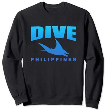 Tauchen auf den Philippinen, Tauchen auf den Philippinen (Blau) Sweatshirt