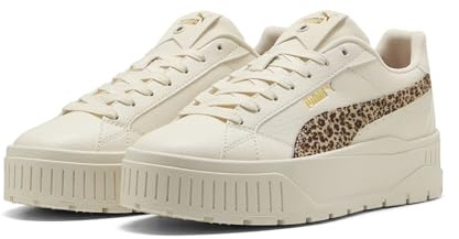 Puma Karmen II LSneaker für Damen, Alpine Snow Toasted Almond, 39 EU