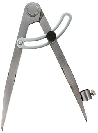 SHOWERORO Compás Para Artesanía Cuero 150mm Calibre De Marcado Portátil Diseño Ligero Uso Marcado Mecánico Muebles