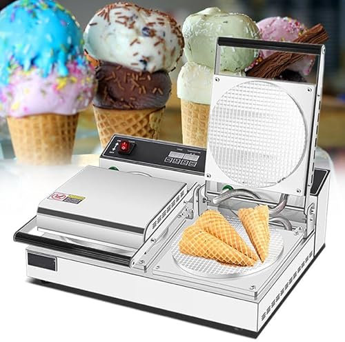Piastra per waffle da 1300 W, piastra per waffle in alluminio pressofuso a doppia testa, piastra per waffle antiaderente con manico lungo per fornello a gas, cucina di casa, ristorante,2heads