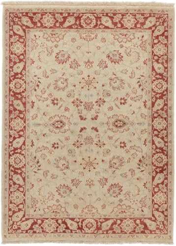 Nain Trading Indo Bidjar 135x189 Handgeknüpft Orientteppich Teppich Wolle Indien
