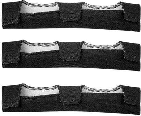 Bandas De Transpiración Para Casco De Seguridad 3 Almohadillas Lavables | Diadema absorbente reutilizable para pasamontañas de soldadura hombres mujeres bomberos construcción fitness deporte carreras