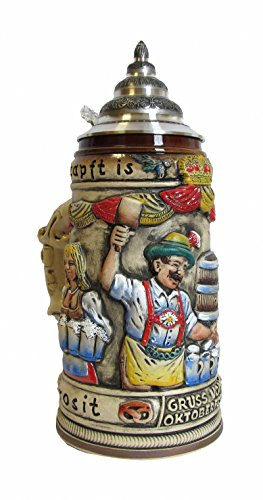 KING Bierkrug Oktoberfest Seidel 0,5 Liter Bierseidel
