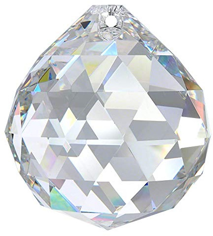 Regenbogenkristall Kugel Ø 50mm Crystal 30% PbO ~ Feng Shui Sonnenfänger