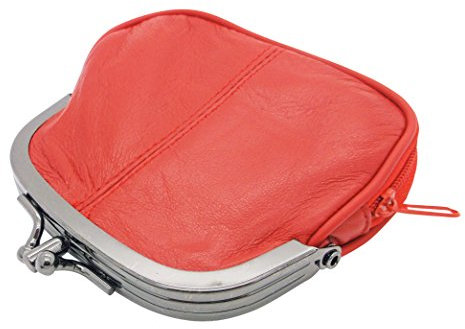 DAMENBÖRSE LEDER (Rot)