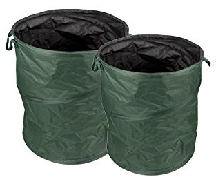 Perel POP-UP Gartenabfallsack Set mit Griffen, Kapazität 175L und 85L