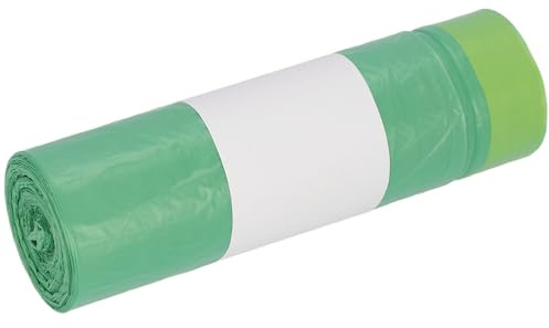 Müllsäcke mit Zugband DEISS grün, 60 L, 1 Rolle=20 Stück