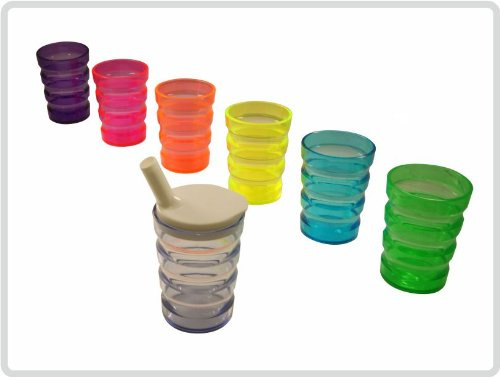 Tinkbecher Trinkhilfe Farbe: Transparent/auslaufsicher *Top-Qualität*