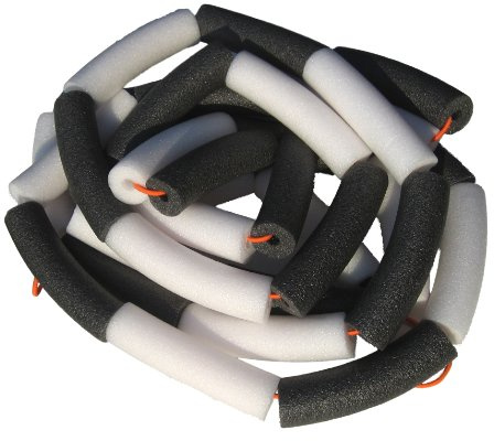 HAEST Ficelle élastique pour Le Saut en Hauteur – Noir et Blanc