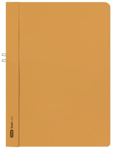 Elba Klemmhefter A4, Smart Line, ohne Vorderdeckel, aus Karton, gelb, 50 Stück