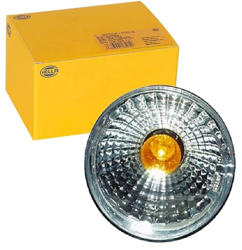 HELLA 2BA 965 039-061 Blinkleuchte - Halogen - 12V - Einbau/geclipst - Lichtscheibenfarbe: glasklar - Kabel: 100mm - Stecker: Flachstecker - rechts/vorne/links - Menge: 1