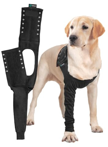 Suitical Recovery Sleeve Hund, M, Schwarz