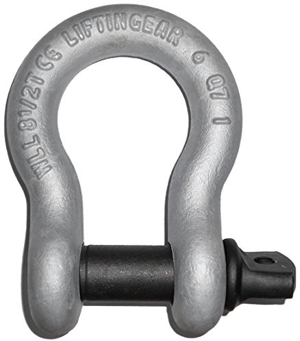 Tested 9.5 Ton Galvanised Screw Pin Lifting Towing Alloy Bow Shackle 4x4 Offroad Recovery CE