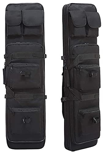 DFANCE Waffentasche Gewehrtasche Gewehrfutteral,Taktische Waffentasche Armee Airsoft wasserdichte Langwaffentasche Futteral,Schrotflintenscheide,Lagerung und Transport,Schwarz,100cm/39.3in