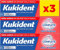 Kukident Crème adhésive complète pour prothèses dentaires totales et partielles, tenue forte, saveur fraîche. Lot de 3 x 35 g